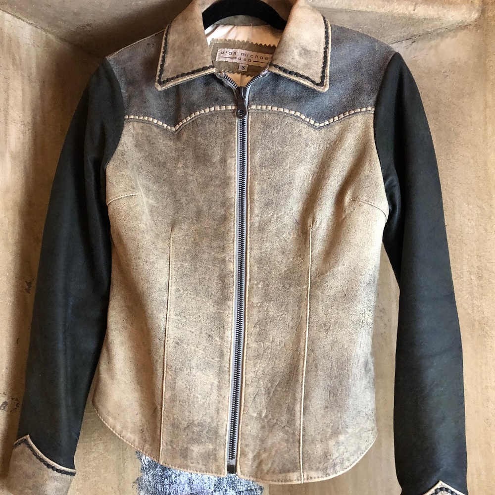 One of a kind Leather Jacket